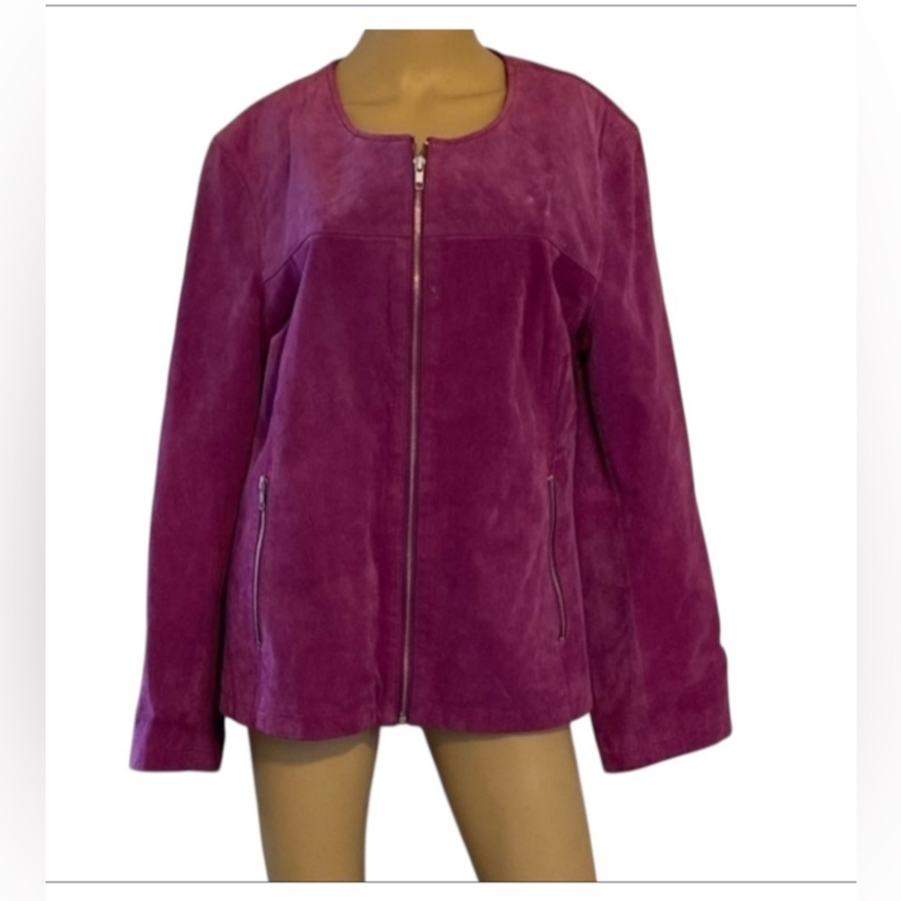 Mark Alan leather coat size 2X